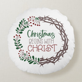 CHRISTMAS BEGINERAR MED CHRIST RUND KUDDE