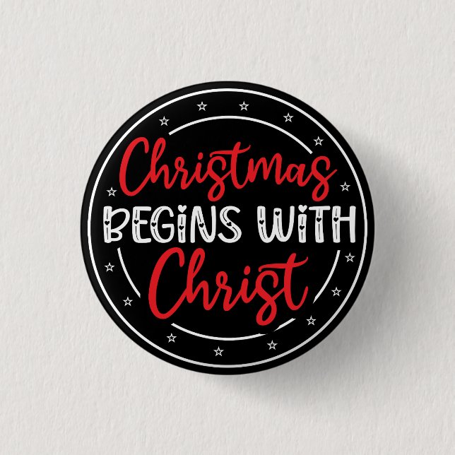 Christmas Begins With Christ-65772 Knapp (Framsida)