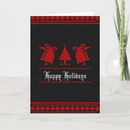 Christmas bells greeting card kort
