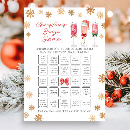Christmas Bingo Game Julkort