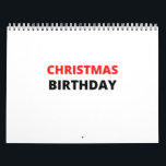 CHRISTMAS BIRTHDAY KALENDER<br><div class="desc">CHRISTMAS BIRTHDAY</div>