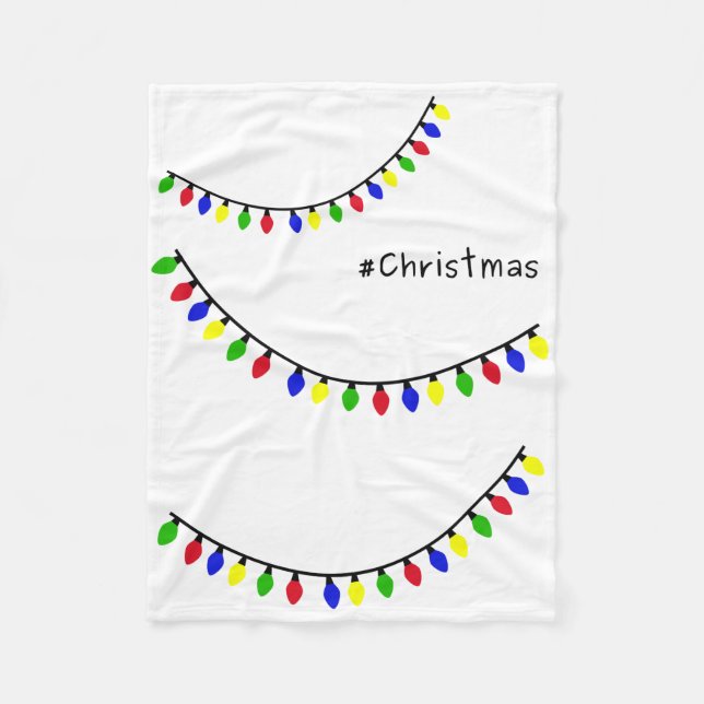Christmas blanket fleecefilt (Framsidan)