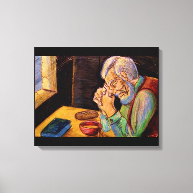 CHRISTMAS BLESSINGS TILL ALLA poster Canvastryck (Framsida)