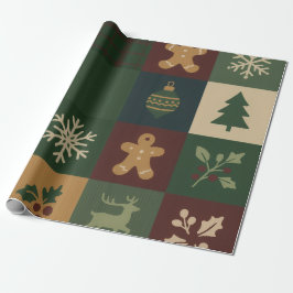Christmas Block Christmas Wrap Presentpapper