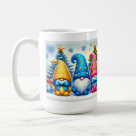 Christmas Bow Gnomes Kaffemugg