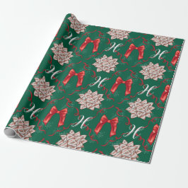 Christmas Bows Wrapping Paper Presentpapper