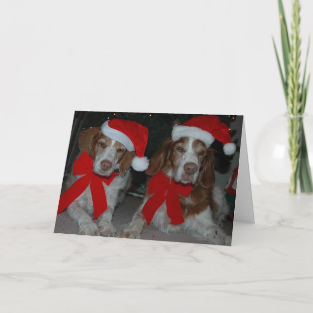 CHRISTMAS BRITTANYS HELGKORT (Framsida)