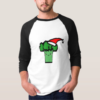 Christmas broccoli t shirt