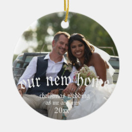 Christmas bröllop,vår första gift, julklapp 2020 julgransprydnad keramik