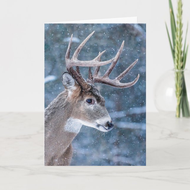 Christmas Buck Helgkort (Framsida)