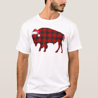 Christmas Buffalo Plaid Cow – Festive Holiday T Shirt