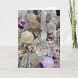 Christmas Bulbs Scene 2 Card Helgkort