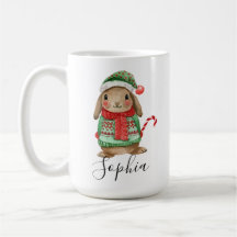 Christmas Bunny Mug