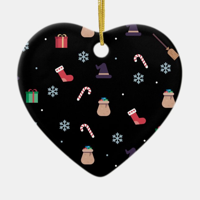 christmas buona anana julgransprydnad keramik (Framsidan)