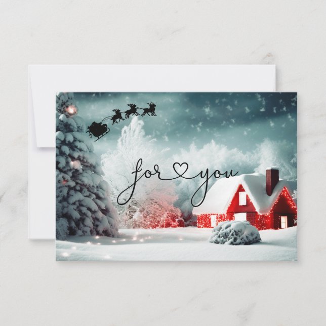 CHRISTMAS BUSINESS CERTIFICATE-gåva till dig (Framsida)