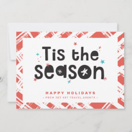 CHRISTMAS BUSINESS THANKS roligt är säsongofferten Inbjudningar