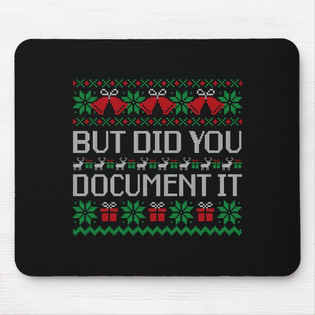 Christmas But Did You Doent It Ugly Office Party S Musmatta (Framsidan)