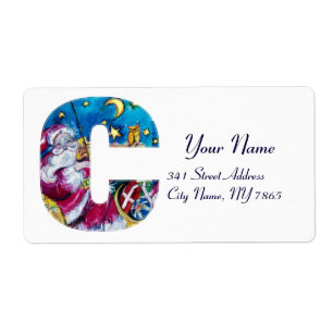 CHRISTMAS C BREV / INSPIRED SANTA MONOGRAM FRAKTSEDEL