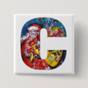 CHRISTMAS C BREV / SANTA MED GIFTS MONOGRAM KNAPP