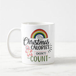 Christmas Calories Don't Count Kaffemugg
