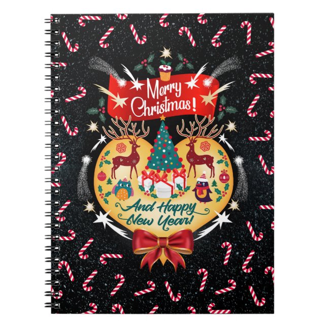 Christmas Candies Anteckningsbok (Framsidan)