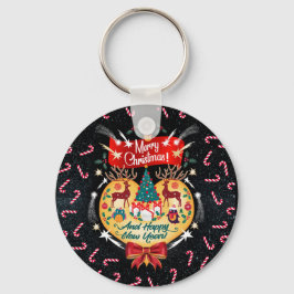 Christmas Candies Nyckelring