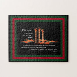 Christmas Candles, Isaiah 9:6 Pussel