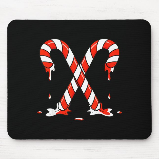Christmas Candy Cane Drip Boys Girls Kids  Musmatta (Framsidan)