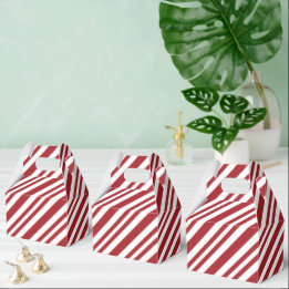 Christmas Candy Cane Stripes Presentaskar