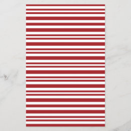 Christmas Candy Cane Stripes Scrapbook Paper