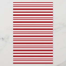 Christmas Candy Cane Stripes Scrapbook Paper