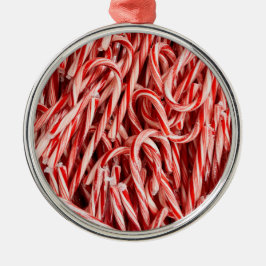 Christmas Candy Canes Julgransprydnad Metall