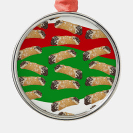 Christmas Cannoli Julgransprydnad Metall