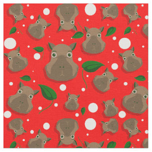 christmas Capybara Tyg