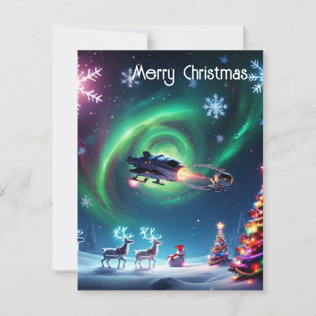 Christmas Card By James Michael Miller 8/12/2024 Julkort (Framsida)