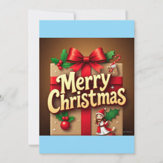 Christmas card design mery christmas  julkort