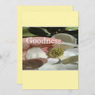 christmas card --Goodness Julkort