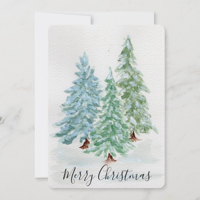 Christmas Card Inbjudningar (Framsida)