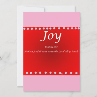 Christmas card -Joy Julkort