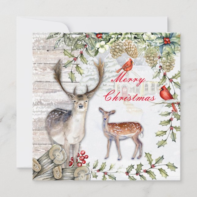 Christmas card julkort (Framsida)