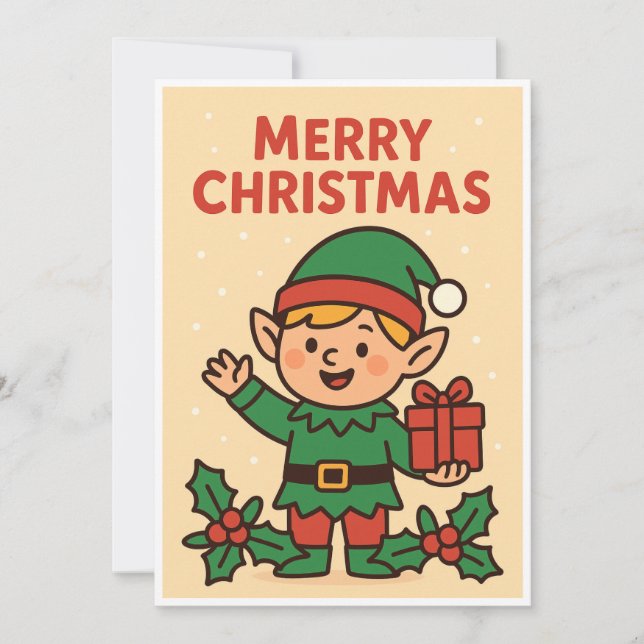 Christmas card julkort (Framsida)