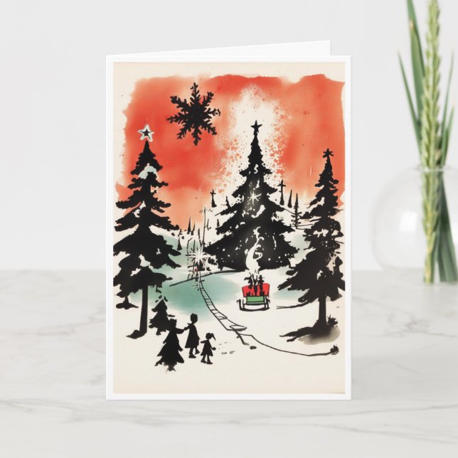 Christmas card kort (Framsida)