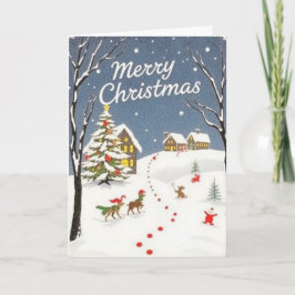 Christmas card kort