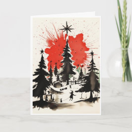 Christmas card kort