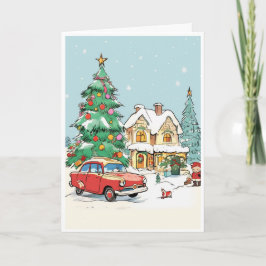 Christmas card kort