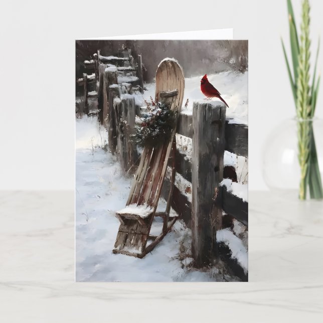 Christmas Card Kort (Framsida)