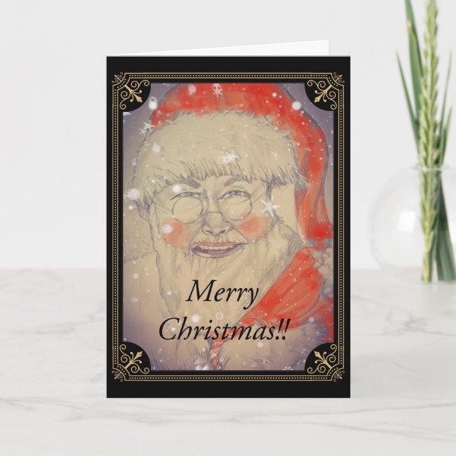 Christmas Card Tack Kort (Framsida)