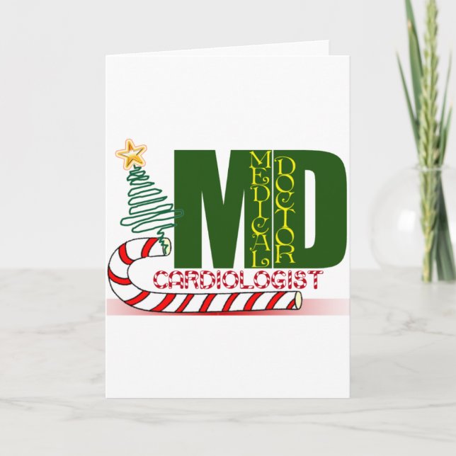 CHRISTMAS CARDIOLOGIST HELGKORT (Framsida)