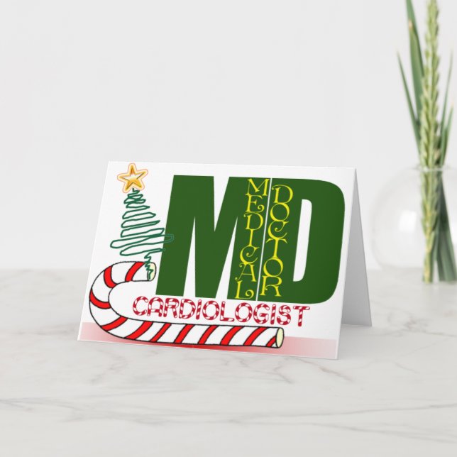CHRISTMAS CARDIOLOGIST HELGKORT (Framsida)