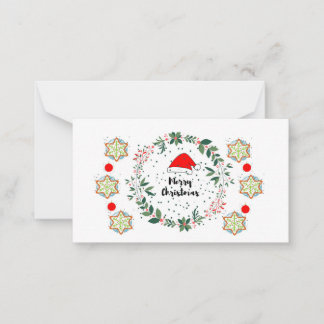 Christmas cards anteckningskort